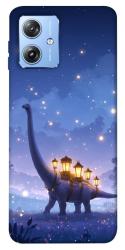 Чехол itsPrint Lanterns dino для Motorola Moto G84