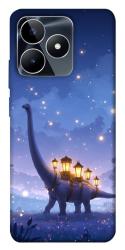 Чехол itsPrint Lanterns dino для Realme C53