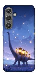 Чехол itsPrint Lanterns dino для Samsung Galaxy S24