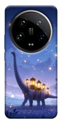 Чехол itsPrint Lanterns dino для Xiaomi 14 Ultra