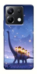 Чохол itsPrint Lanterns dino для Xiaomi Poco X6