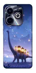 Чехол itsPrint Lanterns dino для Infinix Hot 40i
