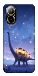 Чехол itsPrint Lanterns dino для Realme C67 4G