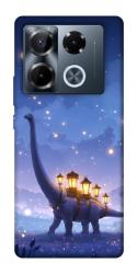 Чехол itsPrint Lanterns dino для Infinix Note 40 Pro 4G