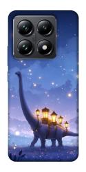 Чехол itsPrint Lanterns dino для Xiaomi 14T Pro