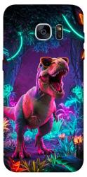 Чехол itsPrint Neon dino для Samsung G935F Galaxy S7 Edge