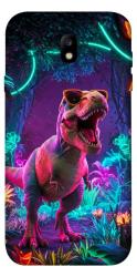 Чехол itsPrint Neon dino для Samsung J730 Galaxy J7 (2017)