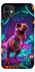 Чехол itsPrint Neon dino для Apple iPhone 11 (6.1")