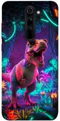 Чехол itsPrint Neon dino для Xiaomi Redmi Note 8 Pro