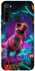 Чехол itsPrint Neon dino для Xiaomi Redmi Note 8