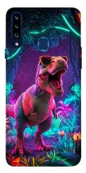 Чехол itsPrint Neon dino для Samsung Galaxy A20s