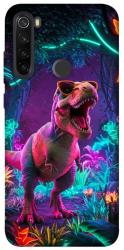 Чехол itsPrint Neon dino для Xiaomi Redmi Note 8T