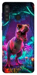 Чехол itsPrint Neon dino для Samsung Galaxy A21