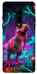 Чехол itsPrint Neon dino для OnePlus 8