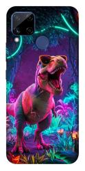 Чехол itsPrint Neon dino для Realme C15