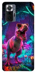 Чехол itsPrint Neon dino для Xiaomi Redmi Note 10 Pro