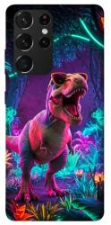 Чехол itsPrint Neon dino для Samsung Galaxy S21 Ultra