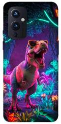 Чехол itsPrint Neon dino для OnePlus 9