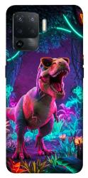 Чехол itsPrint Neon dino для Oppo Reno 5 Lite