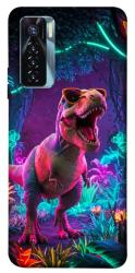 Чехол itsPrint Neon dino для TECNO Camon 17 Pro