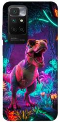 Чехол itsPrint Neon dino для Xiaomi Redmi 10