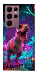Чехол itsPrint Neon dino для Samsung Galaxy S22 Ultra
