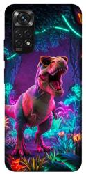 Чехол itsPrint Neon dino для Xiaomi Redmi Note 11 (Global) / Note 11S