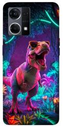 Чехол itsPrint Neon dino для Oppo Reno 7 4G
