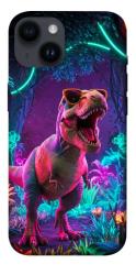 Чехол itsPrint Neon dino для Apple iPhone 14 (6.1")