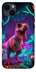 Чехол itsPrint Neon dino для Apple iPhone 14 Plus (6.7")