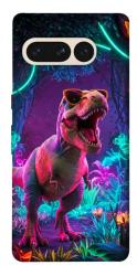 Чехол itsPrint Neon dino для Google Pixel 7 Pro