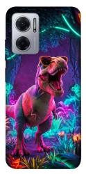 Чехол itsPrint Neon dino для Xiaomi Redmi Note 11E