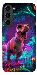 Чехол itsPrint Neon dino для Samsung Galaxy S23