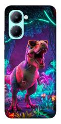 Чехол itsPrint Neon dino для Realme C33