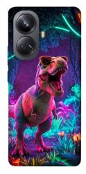 Чехол itsPrint Neon dino для Realme 10 Pro+