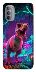 Чехол itsPrint Neon dino для Motorola Moto G31