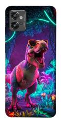Чехол itsPrint Neon dino для Motorola Moto G32