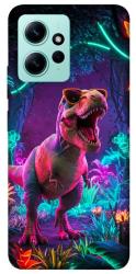 Чехол itsPrint Neon dino для Xiaomi Redmi Note 12 4G
