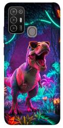 Чехол itsPrint Neon dino для ZTE Blade A52