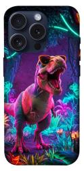Чехол itsPrint Neon dino для Apple iPhone 15 Pro (6.1")