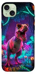 Чехол itsPrint Neon dino для Apple iPhone 15 Plus (6.7")