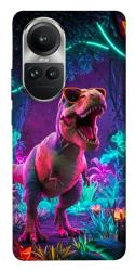 Чехол itsPrint Neon dino для Oppo Reno 10