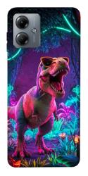 Чехол itsPrint Neon dino для Motorola Moto G14