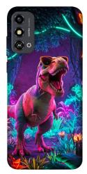 Чехол itsPrint Neon dino для ZTE Blade A53