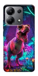 Чехол itsPrint Neon dino для Xiaomi Redmi Note 13 4G