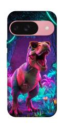 Чехол itsPrint Neon dino для Google Pixel 9