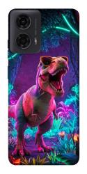 Чехол itsPrint Neon dino для Motorola Moto G24