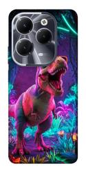 Чехол itsPrint Neon dino для Infinix Hot 40