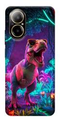 Чехол itsPrint Neon dino для Realme C67 4G