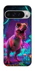Чехол itsPrint Neon dino для Google Pixel 9 Pro XL